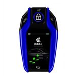 Auto si Moto - Electronice auto - Sisteme de inchidere centralizata - Cheie Auto Smart cu display SK01, Activare Keyless Entry, 4 butoane, LCD cu touchscreen, Smart Car Key - Infinity.ro