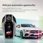 Auto si Moto - Electronice auto - Sisteme de inchidere centralizata - Cheie Auto Smart cu display SK01, Activare Keyless Entry, 4 butoane, LCD cu touchscreen, Smart Car Key - Infinity.ro