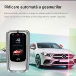 Auto si Moto - Electronice auto - Sisteme de inchidere centralizata - Cheie Auto Smart cu LAMA DE URGENTA, Activare Keyless Entry, 4 butoane, LCD cu touchscreen - Infinity.ro