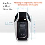 Auto si Moto - Electronice auto - Sisteme de inchidere centralizata - Cheie Auto Smart cu display SK01, Activare Keyless Entry, 4 butoane, LCD cu touchscreen, Smart Car Key - Infinity.ro