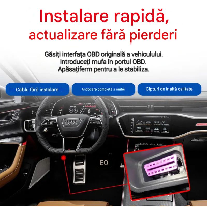 Auto si Moto - Electronice auto - Sisteme de inchidere centralizata - Cheie Auto Smart cu display SK01, Activare Keyless Entry, 4 butoane, LCD cu touchscreen, Smart Car Key - Infinity.ro