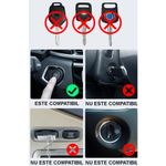 Auto si Moto - Electronice auto - Sisteme de inchidere centralizata - Cheie Auto Smart cu display SK01, Activare Keyless Entry, 4 butoane, LCD cu touchscreen, Smart Car Key - Infinity.ro