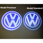 Auto si Moto - Electrice auto - Iluminare si semnalizare - Lumini ambientale - Lampi Portiere Auto Volkswagen, Holograma LED cu LOGO,  Tiguan, Touareg, CC, Passat, Golf, Jetta, Sharan, Sirocco, Eos - Infinity.ro