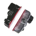 Auto si Moto - Electrice auto - Iluminare si semnalizare - Lumini ambientale - Lampi Portiere Auto Volkswagen, Holograma LED cu LOGO,  Tiguan, Touareg, CC, Passat, Golf, Jetta, Sharan, Sirocco, Eos - Infinity.ro