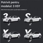 Auto si Moto - Electrice auto - Iluminare si semnalizare - Lumini ambientale - Lampi Portiere Auto TESLA, Holograma LED cu LOGO, Compatibile cu Model S, Model X, Model 3, Model Y - Infinity.ro
