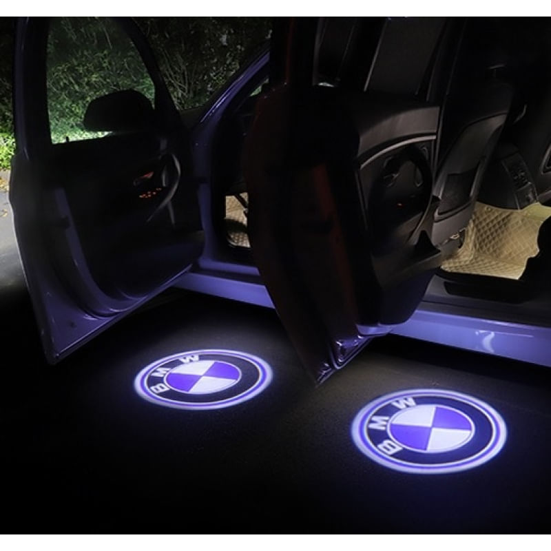 Auto si Moto - Electrice auto - Iluminare si semnalizare - Lumini ambientale - Lampi Portiere Auto BMW cu LOGO, Compatibile cu Seria 3, Seria 5, Seria 6, Seria 7, Seria Z, Seria GT - Infinity.ro