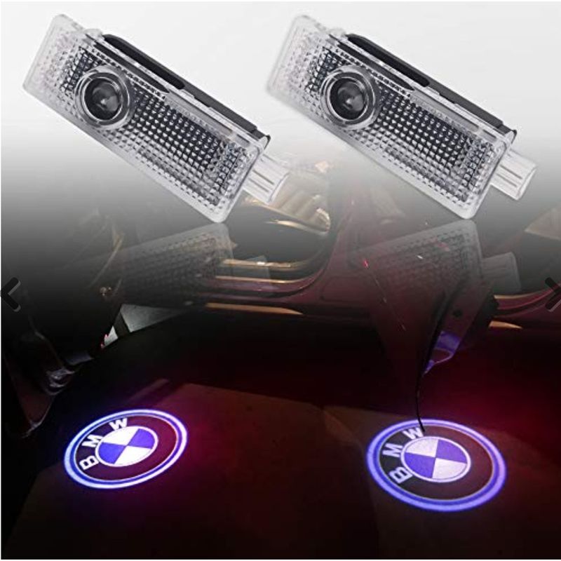 Auto si Moto - Electrice auto - Iluminare si semnalizare - Lumini ambientale - Lampi Portiere Auto BMW cu LOGO, Compatibile cu Seria 3, Seria 5, Seria 6, Seria 7, Seria Z, Seria GT - Infinity.ro