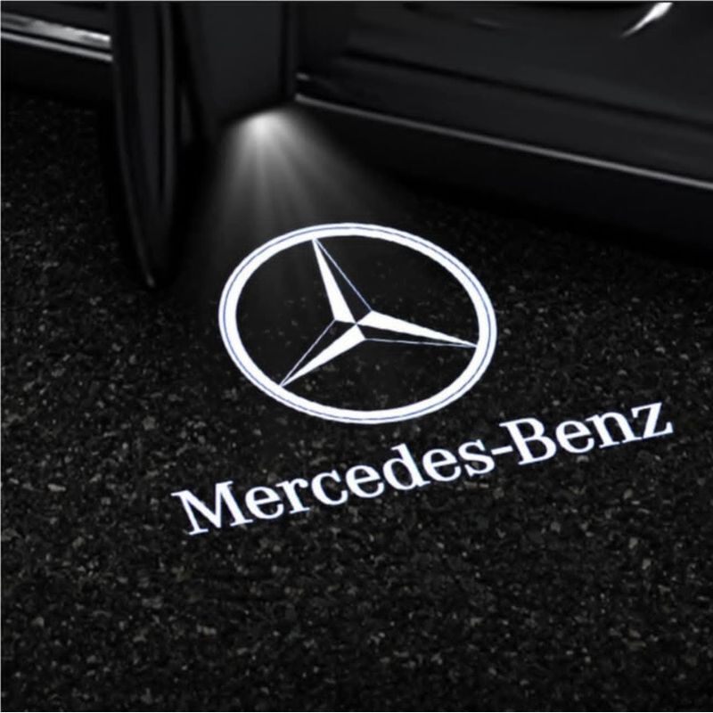 Auto si Moto - Electrice auto - Iluminare si semnalizare - Lumini ambientale - Lampi Portiere Auto MERCEDEZ BENZ cu LOGO, C118, C257, A238, C238, C218, X218, C257, W218, W219, W222, ANGGT, A207, C207 - Infinity.ro