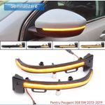 Auto si Moto - Piese auto si accesorii - Caroserie - Faruri, stopuri si proiectoare - Semnalizari dinamice oglinda Peugeot 308 II 2013-2019 - Infinity.ro