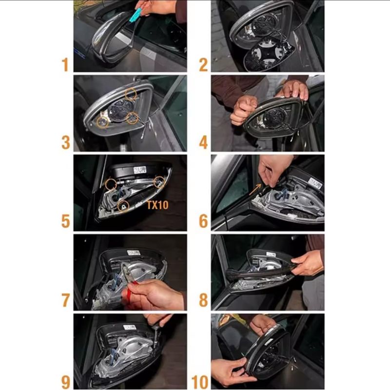 Auto si Moto - Piese auto si accesorii - Caroserie - Faruri, stopuri si proiectoare - Semnalizari dinamice oglinda FORD FOCUS MK4 2018-2025 - Infinity.ro
