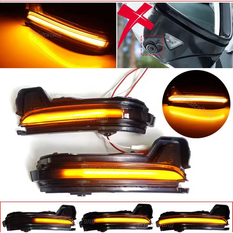 Auto si Moto - Piese auto si accesorii - Caroserie - Faruri, stopuri si proiectoare - Semnalizari dinamice oglinda SKODA Kodiaq 2016-2020, Karoq 2017-2021 - Infinity.ro