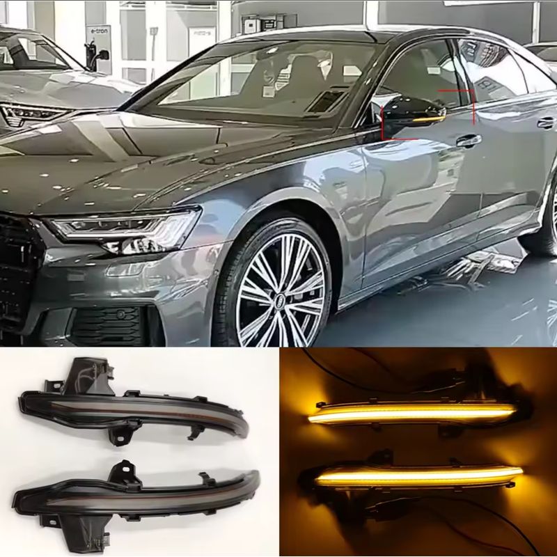 Auto si Moto - Piese auto si accesorii - Caroserie - Faruri, stopuri si proiectoare - Semnalizari dinamice oglinda AUDI, A6 C8, A7, A8 D5 - Infinity.ro