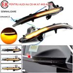 Auto si Moto - Piese auto si accesorii - Caroserie - Faruri, stopuri si proiectoare - Semnalizari dinamice oglinda AUDI, A6 C8, A7, A8 D5 - Infinity.ro