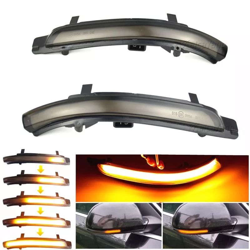 Auto si Moto - Piese auto si accesorii - Caroserie - Faruri, stopuri si proiectoare - Semnalizari Dinamice Led Oglinda SKODA Octavia 2009-2013, Superb 2008-2014 - Infinity.ro