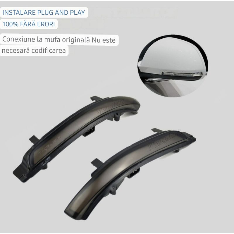 Auto si Moto - Piese auto si accesorii - Caroserie - Faruri, stopuri si proiectoare - Semnalizari Dinamice Led Oglinda SKODA Octavia 2009-2013, Superb 2008-2014 - Infinity.ro