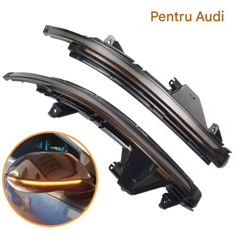 Auto si Moto - Piese auto si accesorii - Caroserie - Faruri, stopuri si proiectoare - Semnalizari dinamice oglinda AUDI A7 S7 RS7 4G8 2010-2017 - Infinity.ro