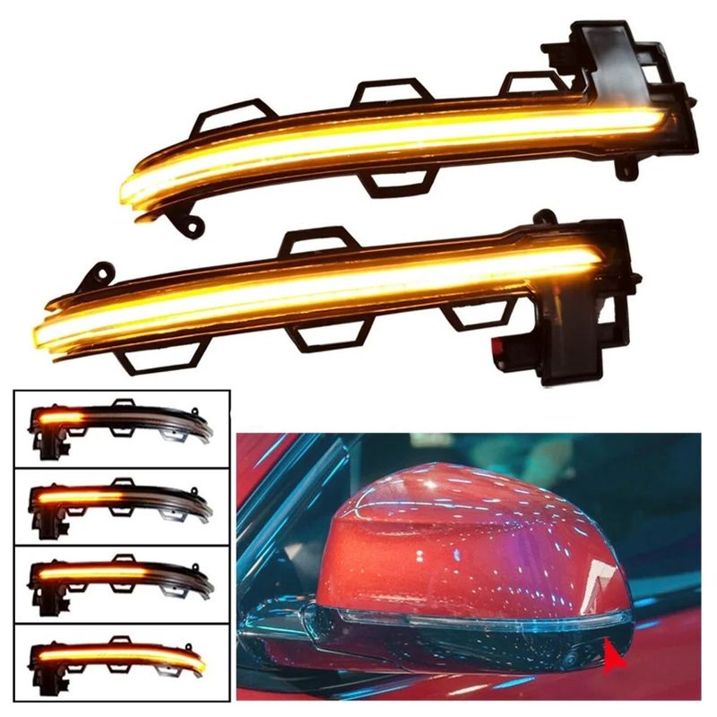 Auto si Moto - Piese auto si accesorii - Caroserie - Faruri, stopuri si proiectoare - Semnalizari Dinamice Oglinda BMW X3, X4, X5, X6, X7 2018-2020 - Infinity.ro