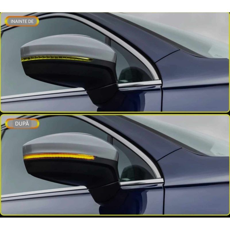 Auto si Moto - Piese auto si accesorii - Caroserie - Faruri, stopuri si proiectoare - Semnalizari dinamice oglinda VOLKSWAGEN Tiguan Mk2 2017-2021, VW Touareg MK3 2019 - Infinity.ro