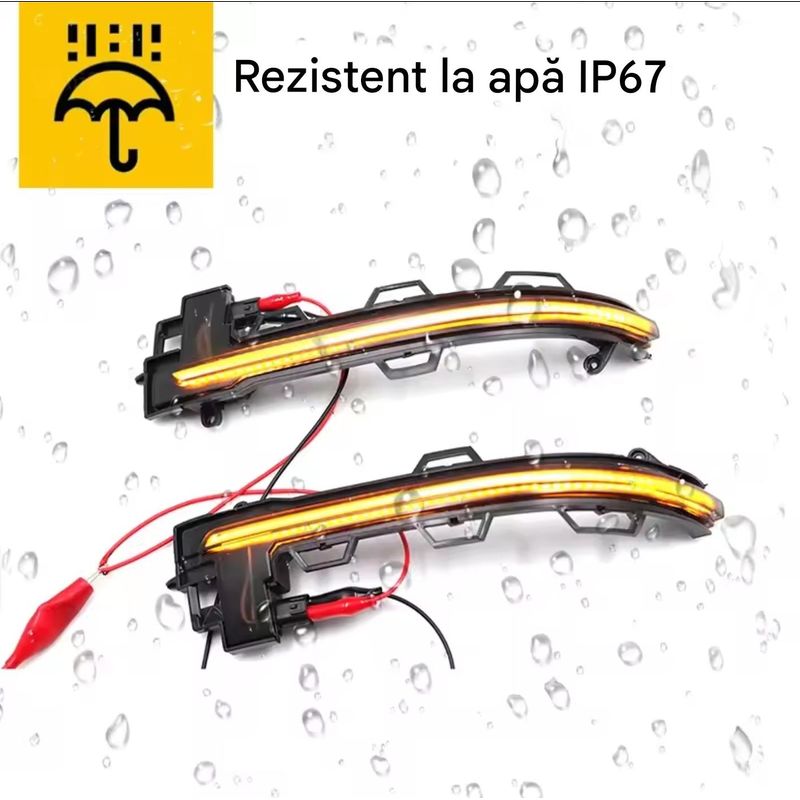 Auto si Moto - Piese auto si accesorii - Caroserie - Faruri, stopuri si proiectoare - Semnalizari Dinamice Oglinda BMW X3 F25, X4 F26, X5 F15, X6 F16 - Infinity.ro