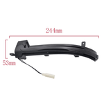 Auto si Moto - Piese auto si accesorii - Caroserie - Faruri, stopuri si proiectoare - Semnalizari dinamice oglinda VOLKSWAGEN Touareg 2 2010-2018, Lumina secventiala, Canbus Fara eroare, VK014 - Infinity.ro