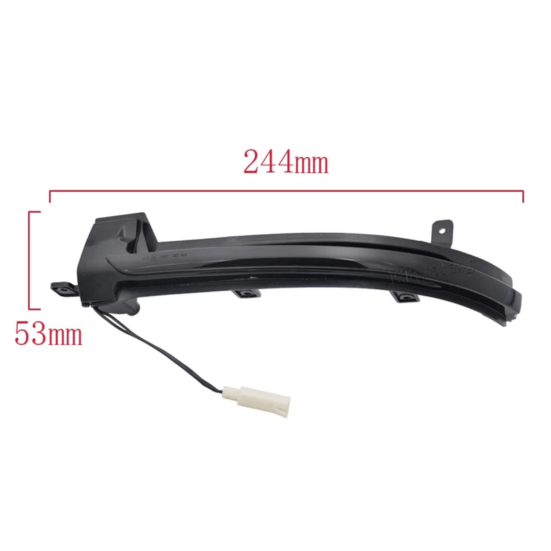 Auto si Moto - Piese auto si accesorii - Caroserie - Faruri, stopuri si proiectoare - Semnalizari dinamice oglinda VOLKSWAGEN Touareg 2 2010-2018, Lumina secventiala, Canbus Fara eroare, VK014 - Infinity.ro