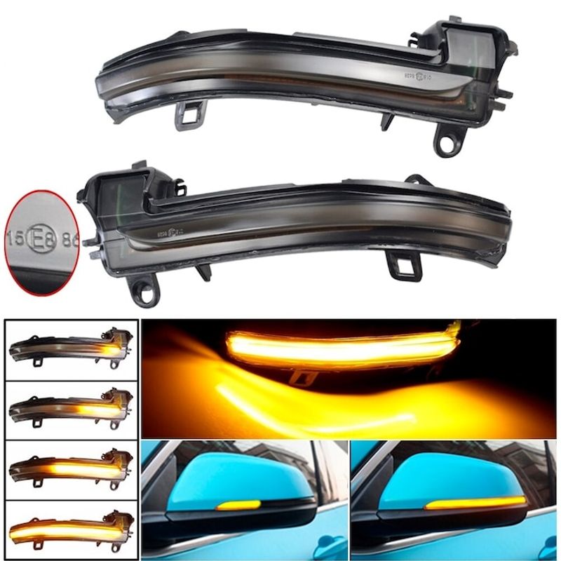 Auto si Moto - Piese auto si accesorii - Caroserie - Faruri, stopuri si proiectoare - Semnalizari Dinamice Oglinda BMW X2 F39, X1 F48 F49, Seria 2 F45 F46, Seria 1 F52 - Infinity.ro