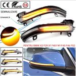 Auto si Moto - Piese auto si accesorii - Caroserie - Faruri, stopuri si proiectoare - Semnalizari Dinamice Oglinda BMW X2 F39, X1 F48 F49, Seria 2 F45 F46, Seria 1 F52 - Infinity.ro