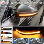 Auto si Moto - Piese auto si accesorii - Caroserie - Faruri, stopuri si proiectoare - Semnalizari dinamice oglinda AUDI A4 B9 2016-2019, S4, A5 2017-2019, S5, RS4, RS5 2018-2019 - Infinity.ro