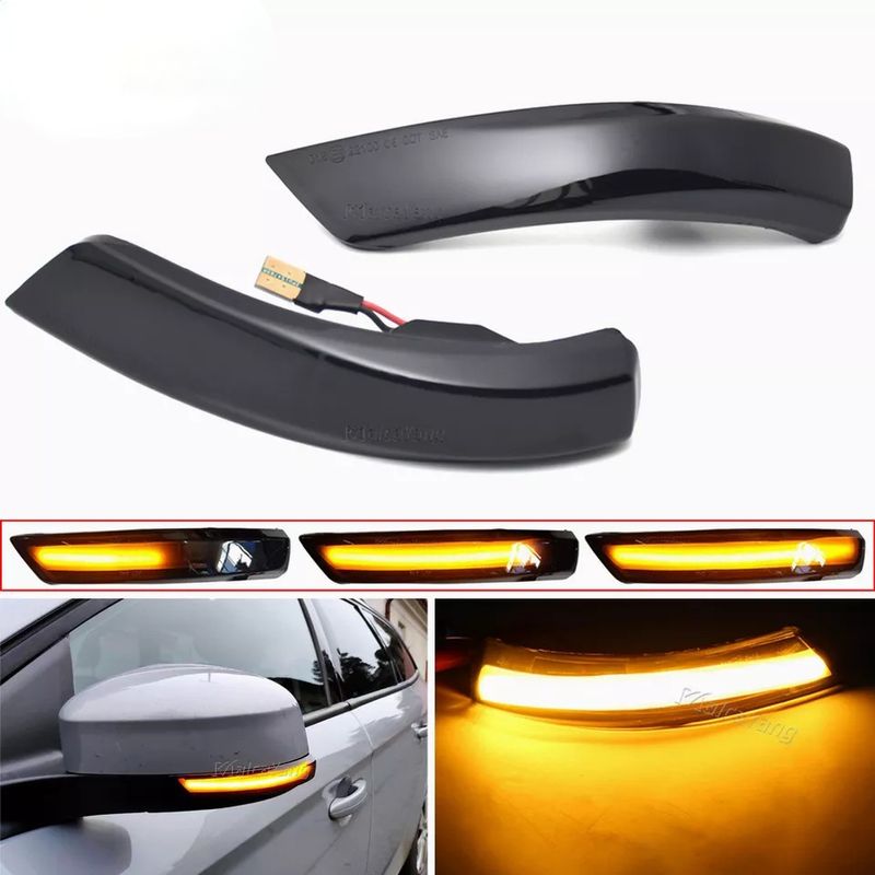 Auto si Moto - Piese auto si accesorii - Caroserie - Faruri, stopuri si proiectoare - Semnalizari Led Dinamice Oglinda Ford Focus 2 MK2 2008-2010, Focus 3 MK3 2011-2018, Mondeo MK4 2010-2014 - Infinity.ro