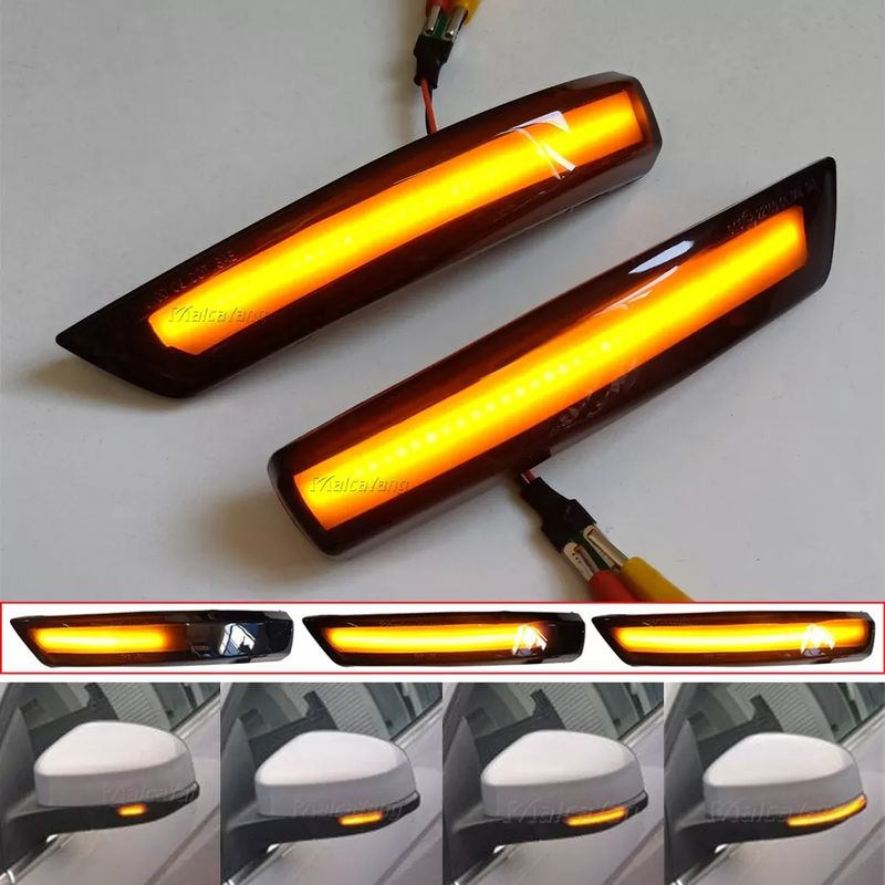 Auto si Moto - Piese auto si accesorii - Caroserie - Faruri, stopuri si proiectoare - Semnalizari Led Dinamice Oglinda Ford Focus 2 MK2 2008-2010, Focus 3 MK3 2011-2018, Mondeo MK4 2010-2014 - Infinity.ro