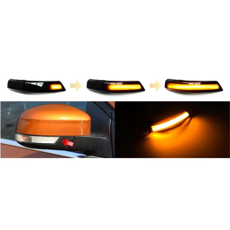 Auto si Moto - Piese auto si accesorii - Caroserie - Faruri, stopuri si proiectoare - Semnalizari Led Dinamice Oglinda Ford Focus 2 MK2 2008-2010, Focus 3 MK3 2011-2018, Mondeo MK4 2010-2014 - Infinity.ro