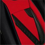 Auto si Moto - Intretinere auto - Huse auto - Set Huse Scaune Universale Nero Rosu Personalizate cu Mitsubishi - Infinity.ro