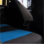Auto si Moto - Intretinere auto - Huse auto - Set Huse Scaune Universale Nero Albastru Personalizate cu Peugeot - Infinity.ro