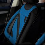 Auto si Moto - Intretinere auto - Huse auto - Set Huse Scaune Universale Nero Albastru Personalizate cu Dacia - Infinity.ro
