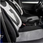 Auto si Moto - Intretinere auto - Huse auto - Set Huse Scaune Universale Nero Gri Personalizate cu Opel - Infinity.ro