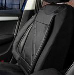 Auto si Moto - Intretinere auto - Huse auto - Set Huse Scaune Universale Nero Negru Personalizate cu Renault - Infinity.ro
