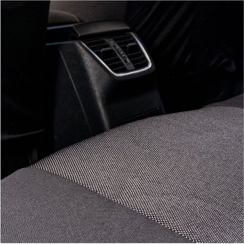 Auto si Moto - Intretinere auto - Huse auto - Set Huse Scaune Universale Nero Negru Personalizate cu Dacia - Infinity.ro