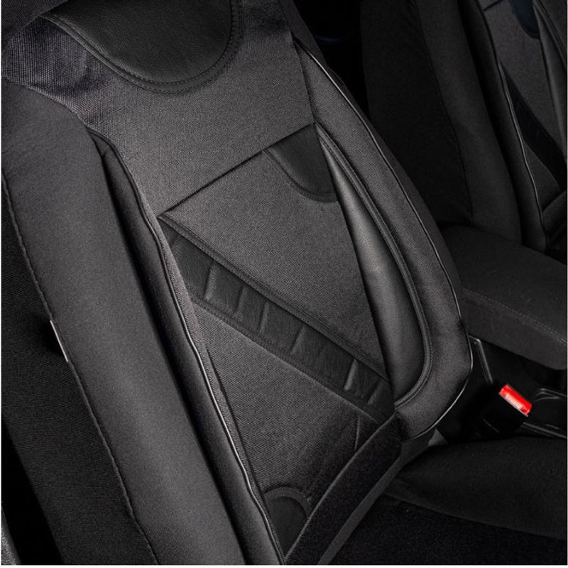 Auto si Moto - Intretinere auto - Huse auto - Set Huse Scaune Universale Nero Negru Personalizate cu Dacia - Infinity.ro