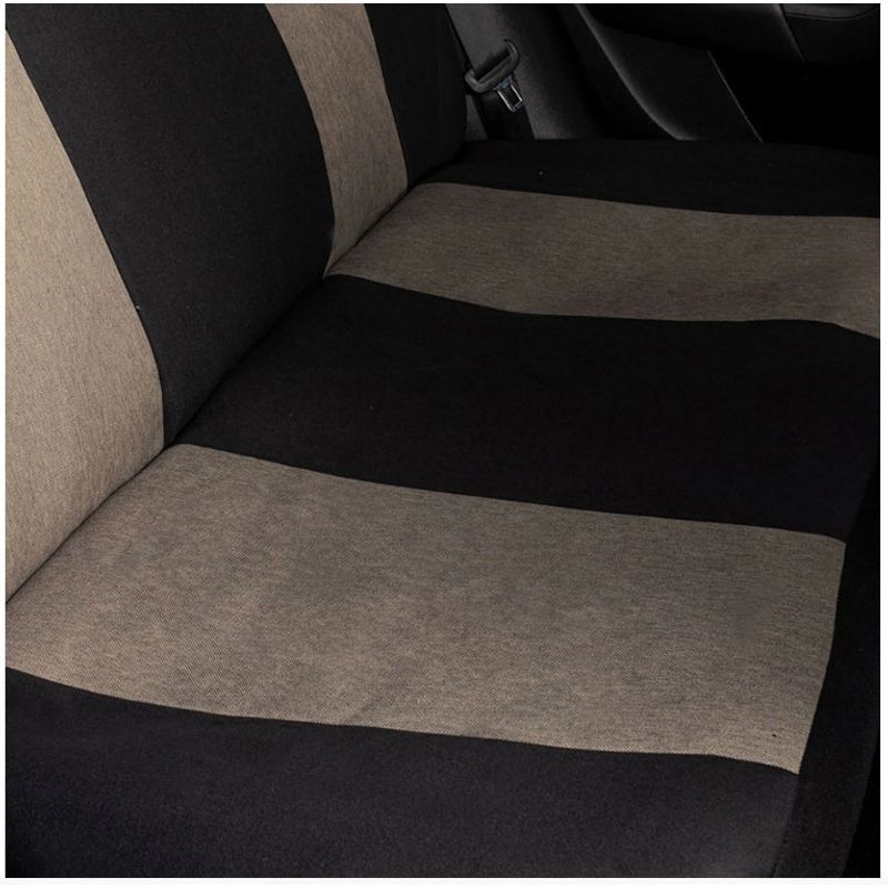 Auto si Moto - Intretinere auto - Huse auto - Set Huse Scaune Universale Nero Crem Personalizate cu Renault - Infinity.ro