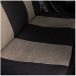 Auto si Moto - Intretinere auto - Huse auto - Set Huse Scaune Universale Nero Crem Personalizate cu Skoda Nou - Infinity.ro