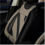 Auto si Moto - Intretinere auto - Huse auto - Set Huse Scaune Universale Nero Crem Personalizate cu Renault - Infinity.ro