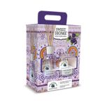 Casa si Gradina - Decoratiuni - Aromaterapie si lumanari - Odorizante camera - Set cadou odorizant camera cu betisoare si lumanare parfumata, aroma flori de soc, Sweet Home - Infinity.ro