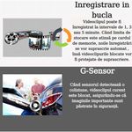 Auto si Moto - Electronice auto - Camere auto si DVR - Camera Auto DVR 4K UHD dubla, Inclus Card 64GB + Kit 24 ore,  Wi-Fi & GPS, Display 3.2 inch - Infinity.ro