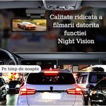 Auto si Moto - Electronice auto - Camere auto si DVR - Camera Auto DVR 4K UHD dubla, Inclus Card 64GB + Kit 24 ore,  Wi-Fi & GPS, Display 3.2 inch - Infinity.ro