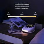 Jucarii, Copii si Bebe - Igiena si ingrijire - Accesorii ingrijire copii - Aspiratoare nazale si accesorii - Aspirator Nazal Electric pentru Bebelusi, Portabil, 2500 mAh, 9 niveluri de aspiratie, Putere 65-70 Kpa, Reincarcabil - Infinity.ro
