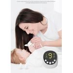 Jucarii, Copii si Bebe - Igiena si ingrijire - Accesorii ingrijire copii - Aspiratoare nazale si accesorii - Aspirator Nazal Electric pentru Bebelusi, Portabil, 2500 mAh, 9 niveluri de aspiratie, Putere 65-70 Kpa, Reincarcabil - Infinity.ro