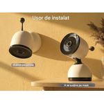 Casa si Gradina - Mobilier - Mobilier copii - Monitoare video copii - Camera Video pentru Bebelusi 2 in 1 KB11, Baby Monitor si Telefon, Detectie Miscare/Sunet, Cloud + SD, Wireless, 3MP - Infinity.ro