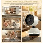 Casa si Gradina - Mobilier - Mobilier copii - Monitoare video copii - Camera Video pentru Bebelusi 2 in 1 KB11, Baby Monitor si Telefon, Detectie Miscare/Sunet, Cloud + SD, Wireless, 3MP - Infinity.ro