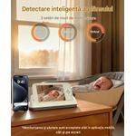 Casa si Gradina - Mobilier - Mobilier copii - Monitoare video copii - Camera Video pentru Bebelusi 2 in 1 KB11, Baby Monitor si Telefon, Detectie Miscare/Sunet, Cloud + SD, Wireless, 3MP - Infinity.ro
