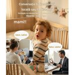 Casa si Gradina - Mobilier - Mobilier copii - Monitoare video copii - Camera Video pentru Bebelusi 2 in 1 KB11, Baby Monitor si Telefon, Detectie Miscare/Sunet, Cloud + SD, Wireless, 3MP - Infinity.ro